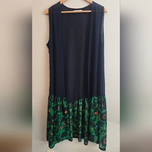 Do Everything in Love Anthropologie Sheer Open Long Cardigan